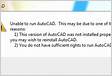 Não é possível executar o AutoCAD como um usuário restrit